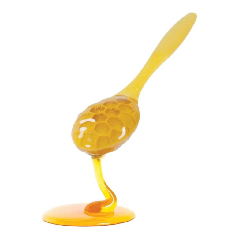 bee home honey syrup dipper dripper server