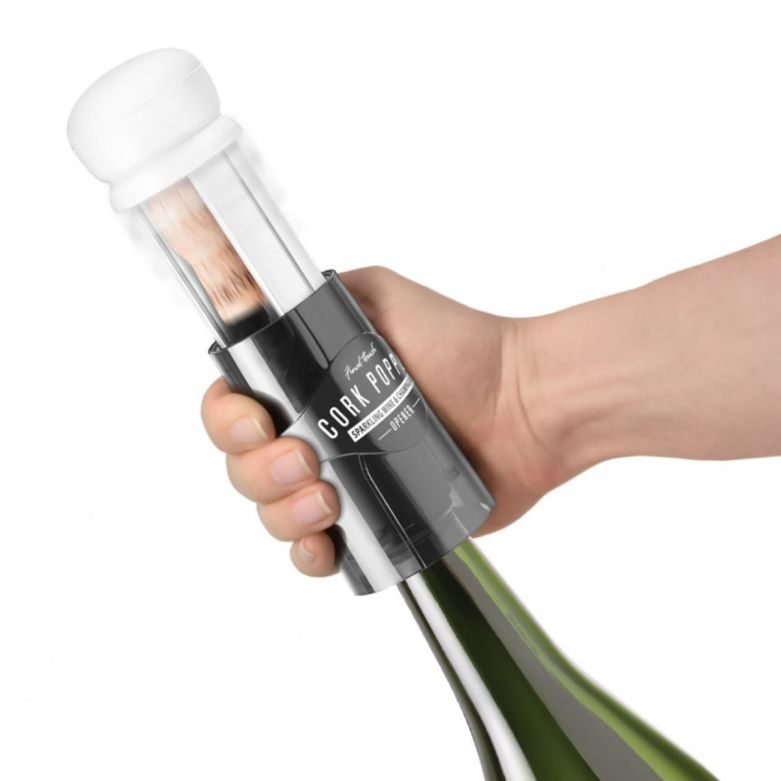 Final Touch Champagne Sparkling Wine Bottle Cork Opener