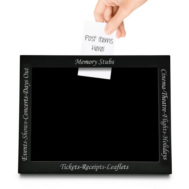 Memory & Keepsake Picture Display Frame (Black)