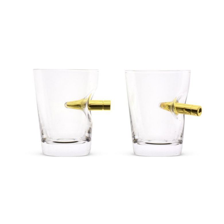 Take the Shot Crystal Shot Bullet Glasses (60ml) (2 Pack)