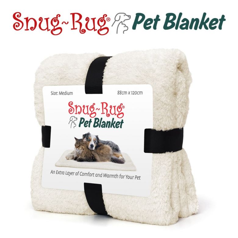 Snug-Rug Pet Blanket 120 x 88cm (Medium) Cream