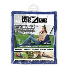 Blue Inflatable Chill Out Wedge Packaging