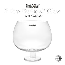 FishBowl Glass Party Glass (3 litre)