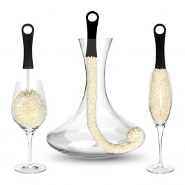 Bar Amigos Glassware Cleaning Brushes (Set of 3)
