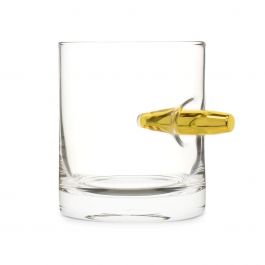 Take the Bullet Crystal Whisky Tumbler Bullet Glass (300ml)