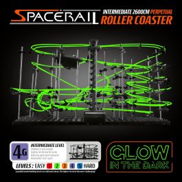 SpaceRail Roller Coaster Level 4G (Glow in the Dark)