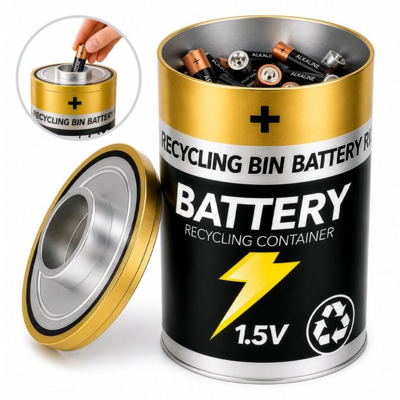 BATTERY RECYCLE BIN