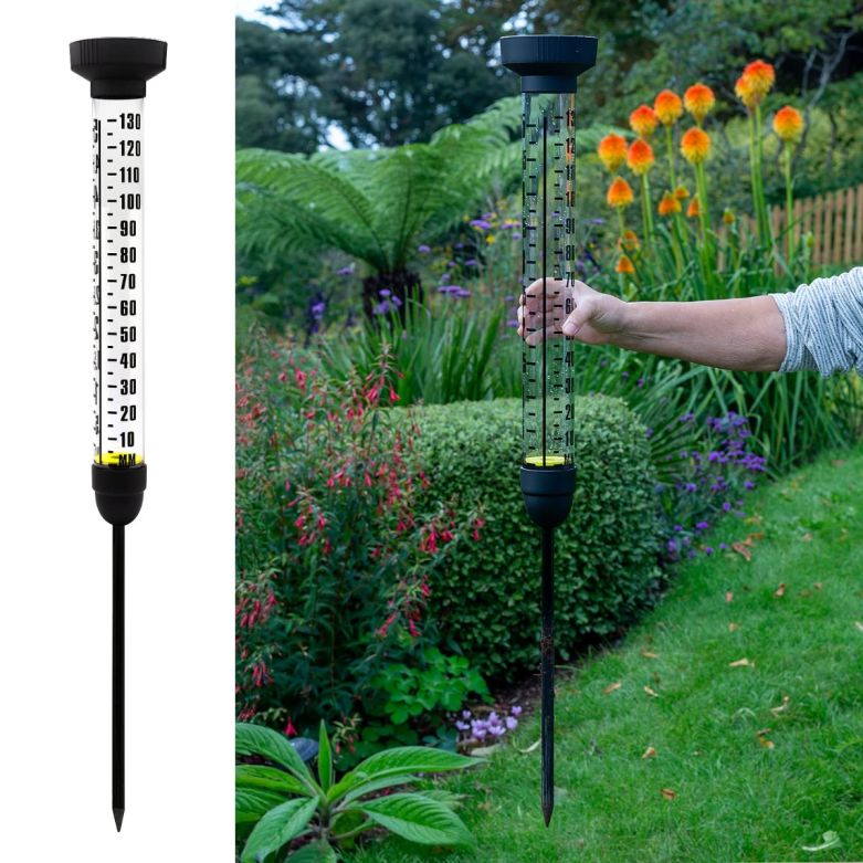 Extra Large Rain Gauge with Spike (130cm Capacity)