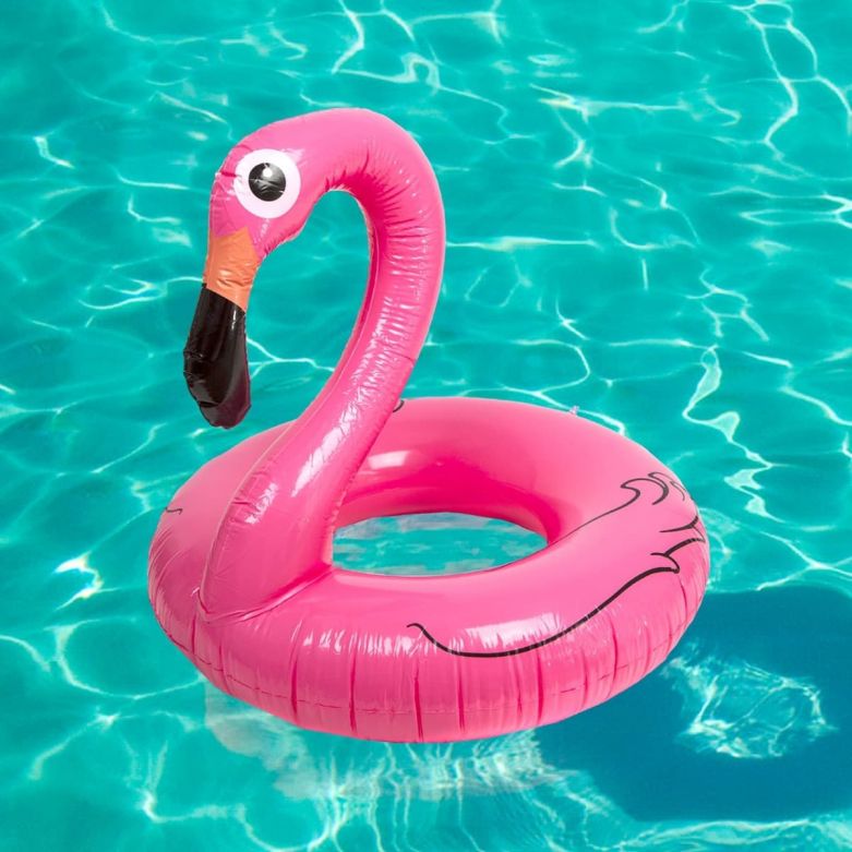Giant Flamingo Swim Ring (90cm)
