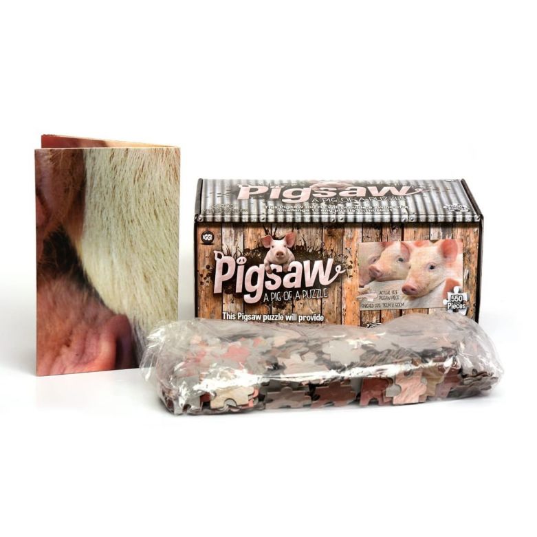 Pigsaw Puzzle (550pc Jigsaw)