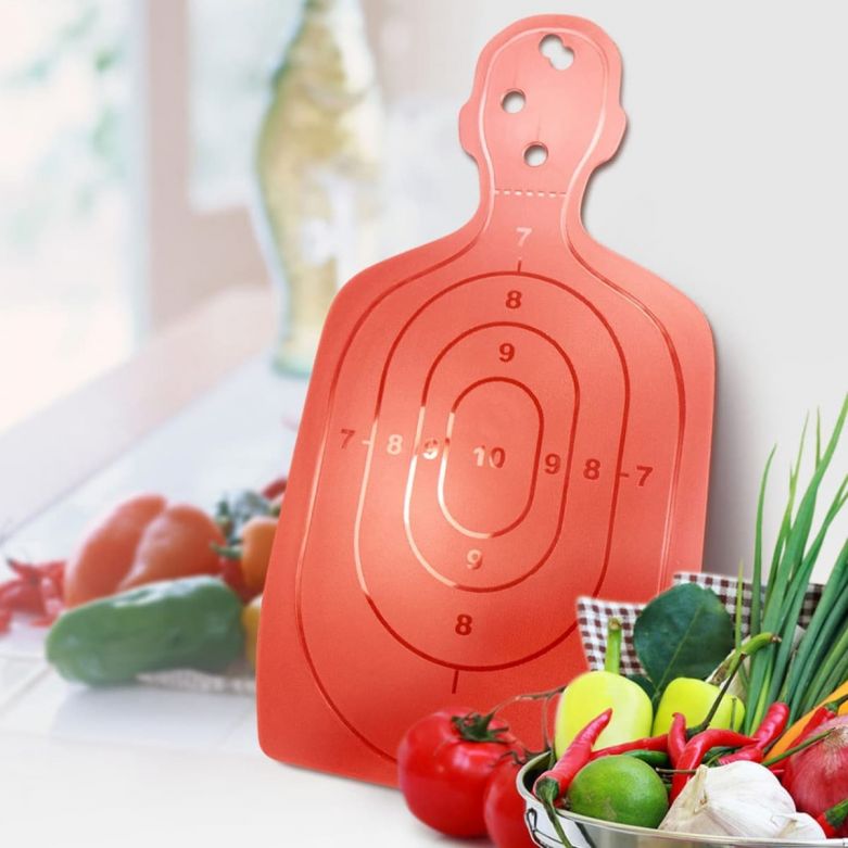 Target Shaped Chopping Board