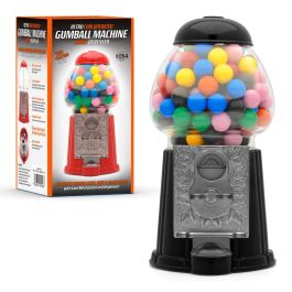 retro black coin operated gumball machine sweet dispenser