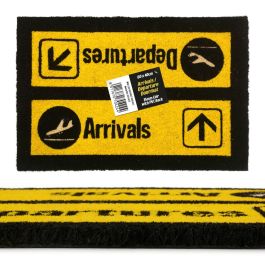 'Arrivals & Departures' Novelty Doormat (60 x 40cm)