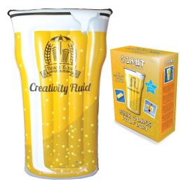 Pint Glass Pool Float Adult Inflatable Lounger (150cm)