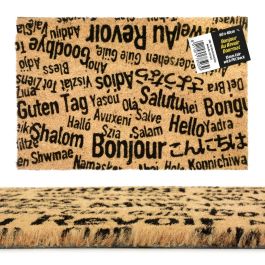 'Bonjour Au Revoir' Novelty Doormat (60 x 40cm)