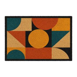 Geometric Colours Coir Doormat (60 x 40cm)
