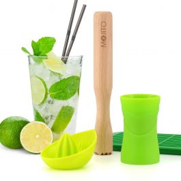 Bar Amigos Mojito Cocktail Accessory Set