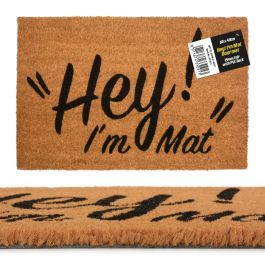 'Hey I'm Mat' Novelty Doormat (60 x 40cm)