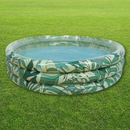 Inflatable Leaf Print Paddling Pool