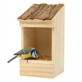Open Face Wildlife Feeder – Wooden Garden Feeding Station